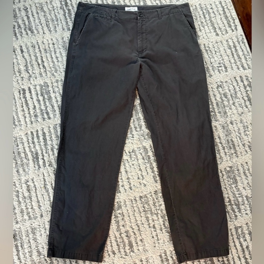 Calvin Klein Gray Pants 38 x 32